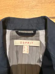 Vorschaubild 3 von Damen Blazer Gr. 34 Blau Baumwolle Business Klassisch