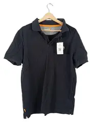 Vorschaubild 1 von Herren Poloshirt Schwarz Gr. L Bio-Baumwolle Regular Fit