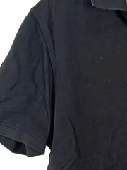 Vorschaubild 4 von Herren Poloshirt Schwarz Gr. L Bio-Baumwolle Regular Fit