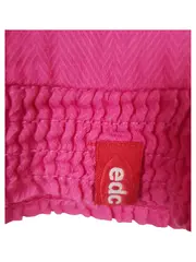 Vorschaubild 6 von edc T-Shirt Damen Kurzarm Raffungen Pink Gr. 38 M Baumwolle Casual