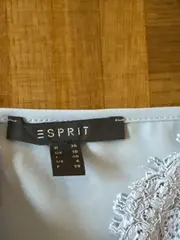 Vorschaubild 5 von Damen Unterhemd Spitze Hellblau Gr. 36 Träger Top