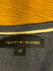 Vorschaubild 5 von Damen Pullover Langarm Meliert Blau Baumwolle Gr. M