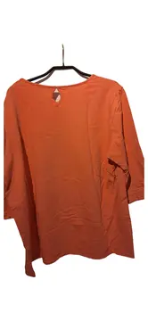 Vorschaubild 2 von Damen T-Shirt 3/4 Arm Sterne Schriftzug Rosa Gr. 46 3XL