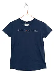 Vorschaubild 1 von T-Shirt Kinder Gr. 152 Blau Logo Organic Cotton