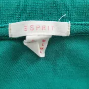 Vorschaubild 7 von Damen Poloshirt Gr. M grün Fahrrad-Print Baumwolle Kurzarm