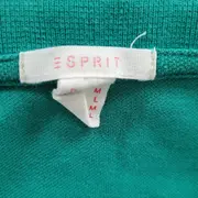 Vorschaubild 6 von Damen Poloshirt Gr. M grün Fahrrad-Print Baumwolle Kurzarm