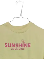 Vorschaubild 2 von dopodopo Girls Sweatshirt Sunshine On My Mind Gr. 104 Gelb Rosa