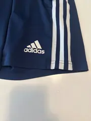 Vorschaubild 2 von Herren Sport Shorts L Blau Polyester Aeroready Logo Reißverschluss