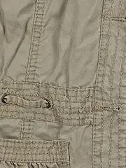 Vorschaubild 8 von Damen Jacke Übergangsjacke Gr. 38 M Beige Baumwolle Casual Freizeit