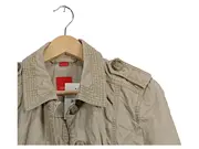 Vorschaubild 5 von Damen Jacke Übergangsjacke Gr. 38 M Beige Baumwolle Casual Freizeit