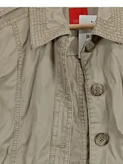 Vorschaubild 9 von Damen Jacke Übergangsjacke Gr. 38 M Beige Baumwolle Casual Freizeit