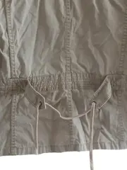 Vorschaubild 6 von Damen Jacke Übergangsjacke Gr. 38 M Beige Baumwolle Casual Freizeit