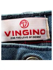 Vorschaubild 3 von Jeans Kinder Mädchen Slim Fit Gr. 158 Blau Denim