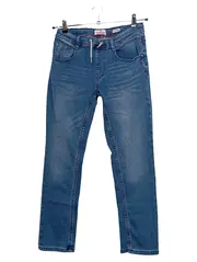 Vorschaubild 1 von Jeans Kinder Mädchen Slim Fit Gr. 158 Blau Denim