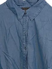 Vorschaubild 2 von GOLDNER Jeanskleid Damen Lyocell Midikleid Hemdblusenkleid Blau 46