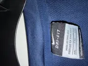 Vorschaubild 4 von Herren T-Shirt Sport Kurzarm Logo Blau XXL Polyester