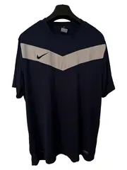 Vorschaubild 1 von Herren T-Shirt Sport Kurzarm Logo Blau XXL Polyester