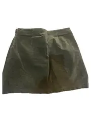 Vorschaubild 2 von Basic Cordrock Damen Gr. M Oliv Minirock Knopfleiste Baumwolle