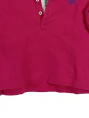 Vorschaubild 5 von Poloshirt Kinder Langarm Pink Gr. 92/2 Baumwolle Logo Casual