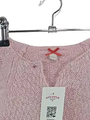 Vorschaubild 2 von Strickjacke Mädchen Gr. 92 Rosa Strick Cardigan
