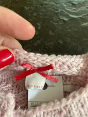 Vorschaubild 5 von Strickjacke Mädchen Gr. 92 Rosa Strick Cardigan