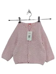 Vorschaubild 1 von Strickjacke Mädchen Gr. 92 Rosa Strick Cardigan