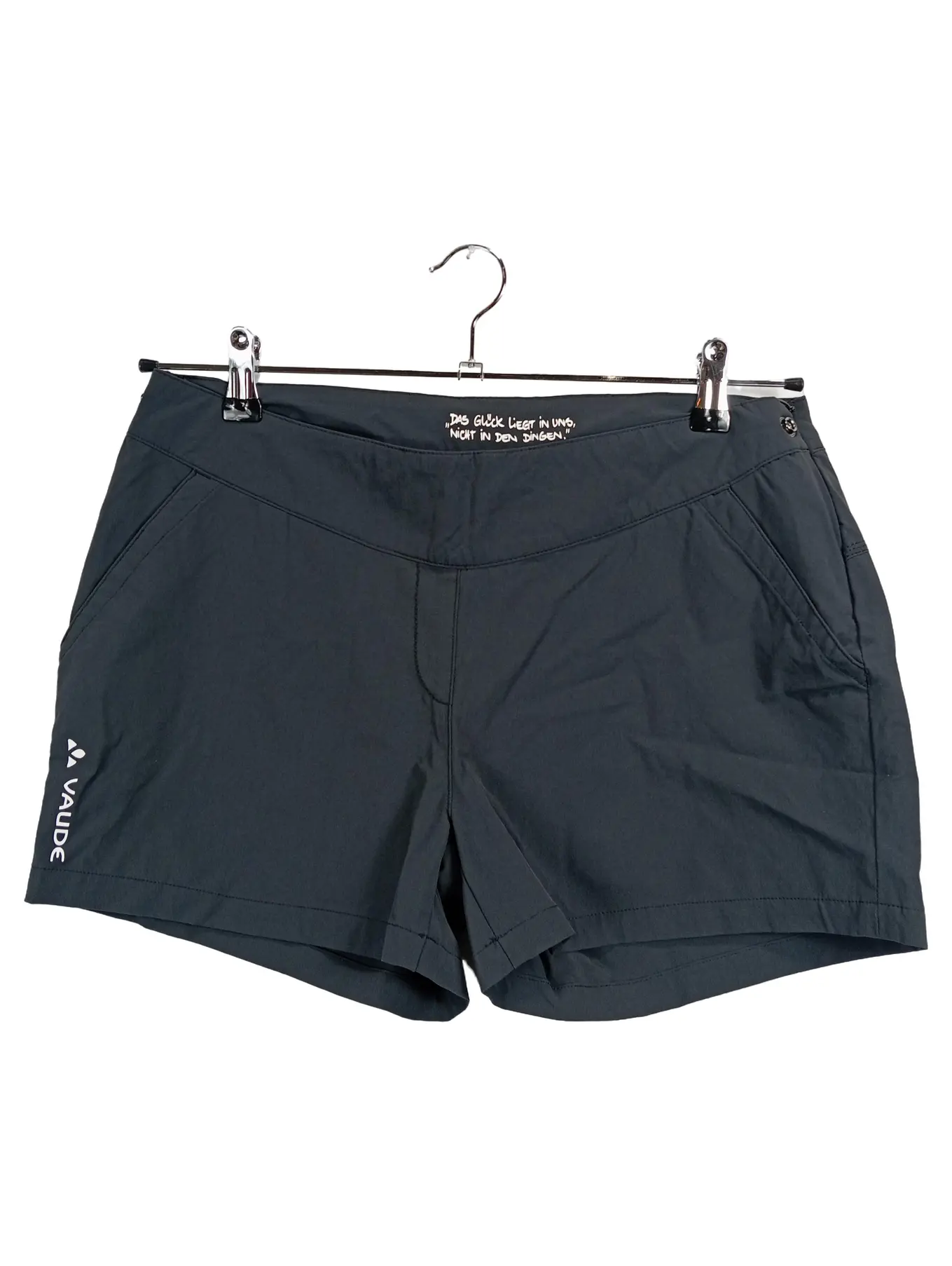 VAUDE Damen Shorts Outdoor Wanderhose Stretch Schwarz Gr. 40 W31