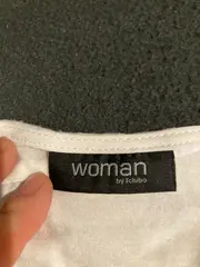 Vorschaubild 3 von Woman by Bluse Damen Gr. 40-46 Weiß Kurzarm Casual
