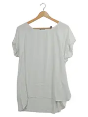 Vorschaubild 1 von Woman by Bluse Damen Gr. 40-46 Weiß Kurzarm Casual