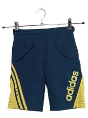 Vorschaubild 1 von Kinder Shorts Sporthose Gr. 110 Blau Gelb Jogginghose