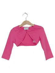 Vorschaubild 1 von Bolero Strickjacke Jäckchen Mädchen Gr. 98 Pink Festlich Baumwolle