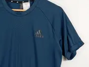 Vorschaubild 2 von Sport T-Shirt Damen Gr. 38 M Petrol Blau Laufshirt Fitness Top Logo