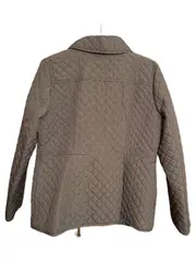Vorschaubild 2 von Damen Steppjacke Grau Gr. 40/L Gesteppt Casual