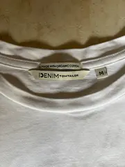 Vorschaubild 4 von Herren T-Shirt Weiß Gr. M Casual Baumwolle