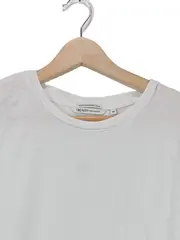 Vorschaubild 2 von Herren T-Shirt Weiß Gr. M Casual Baumwolle