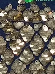 Vorschaubild 4 von Kinder T-Shirt Gr. 110 Baumwolle Tiermotiv Pailletten Blau Kurzarm