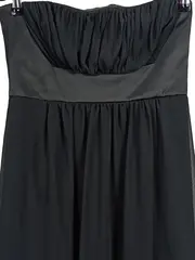Vorschaubild 3 von Damen Cocktailkleid trägerlos schwarz Gr. 38 festlich elegant
