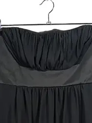 Vorschaubild 2 von Damen Cocktailkleid trägerlos schwarz Gr. 38 festlich elegant