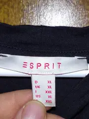 Vorschaubild 4 von Damen Freizeitkleid Schwarz Gr. XL Langarm Schleife Viskose