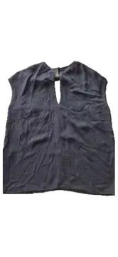 Vorschaubild 3 von Trafaluc Damen Bluse ärmellos Schwarz Gr. XS Keyhole