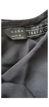 Vorschaubild 2 von Trafaluc Damen Bluse ärmellos Schwarz Gr. XS Keyhole