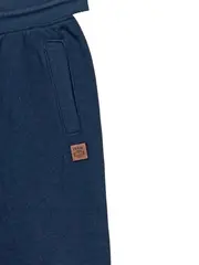 Vorschaubild 3 von Jogginghose Kinder Gr. 140 Dunkelblau Seitenstreifen Baumwolle