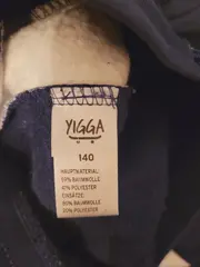 Vorschaubild 5 von Jogginghose Kinder Gr. 140 Dunkelblau Seitenstreifen Baumwolle