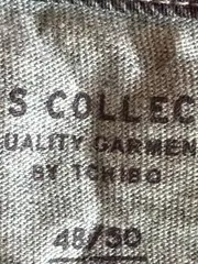 Vorschaubild 4 von Herren T-Shirt Gr. 50/L Grau Meliert Basic Baumwolle Kurzarm