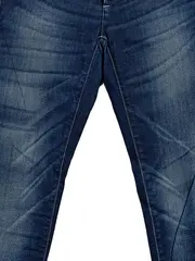 Vorschaubild 3 von Damen Jeans Slim Fit W25 L31 Blau Stretch Denim