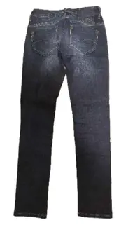 Vorschaubild 4 von Damen Jeans Slim Fit W25 L31 Blau Stretch Denim