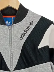 Vorschaubild 2 von Originals Trainingsjacke Herren XS Retro Grau Schwarz Mesh