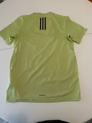 Vorschaubild 2 von Kinder Sport Shirt Gr. 164 Aeroready Gelb Kurzarm Logo