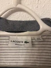 Vorschaubild 6 von Herren Poloshirt Gr. XL gestreift weiß blau Regular Fit