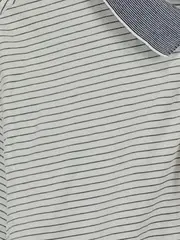 Vorschaubild 3 von Herren Poloshirt Gr. XL gestreift weiß blau Regular Fit